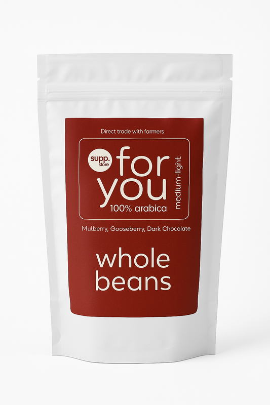 Medium roasted single estate coffee